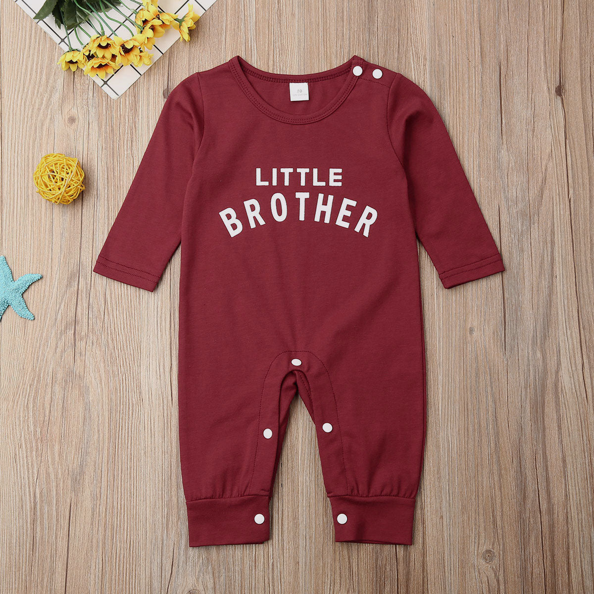 Long Sleeve Newborn Romper