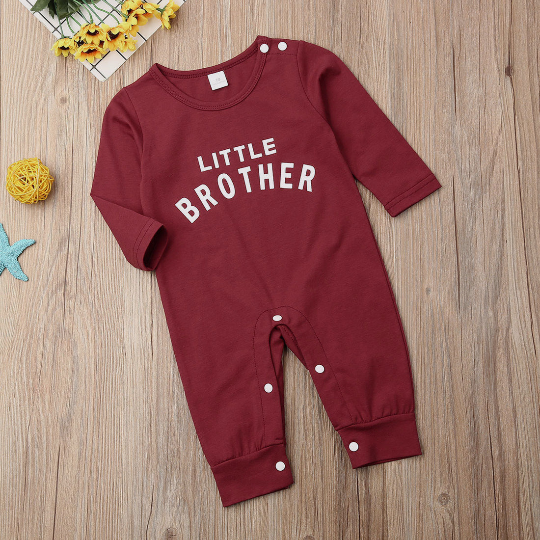 Long Sleeve Newborn Romper