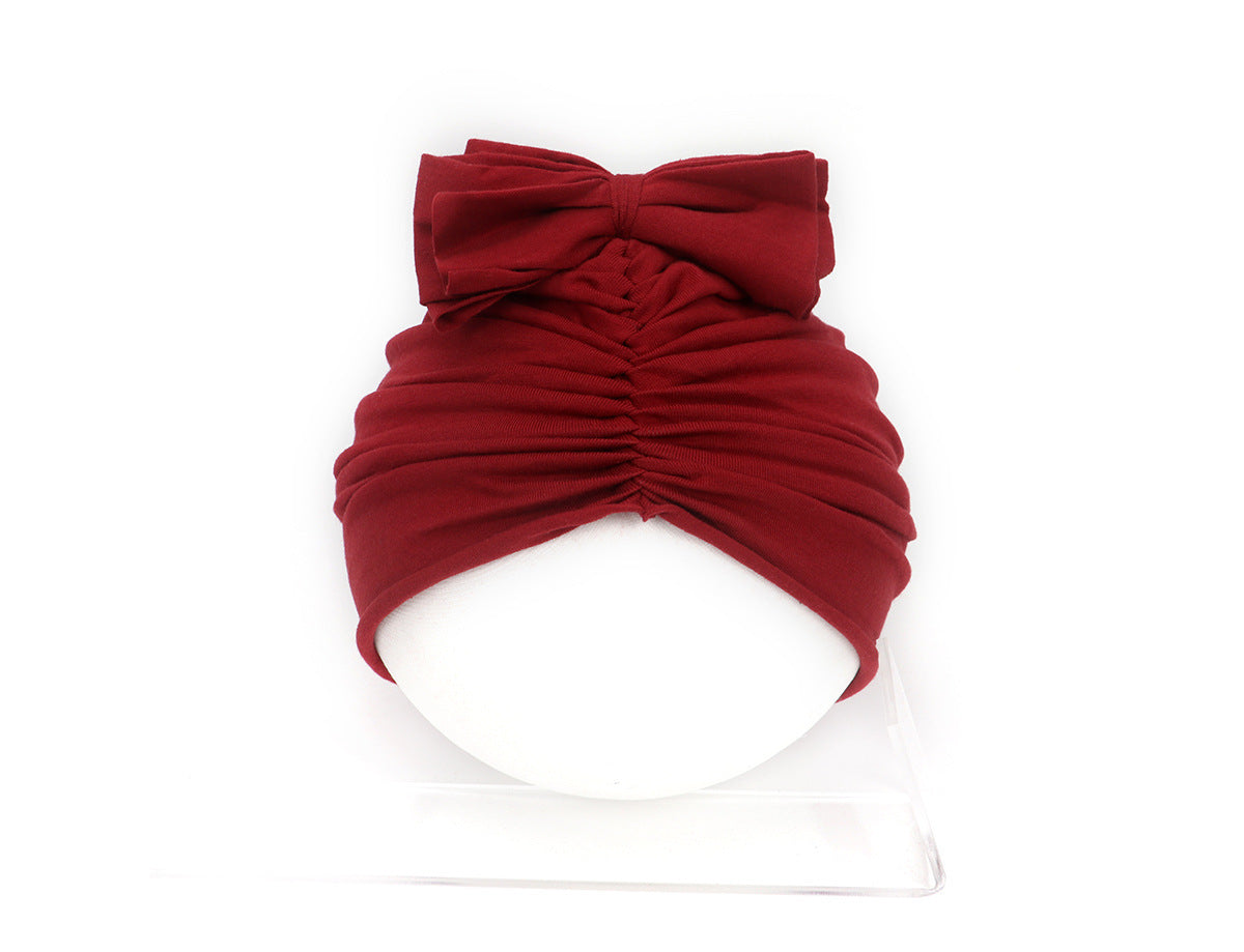 Cute Baby Girl Turban Hat