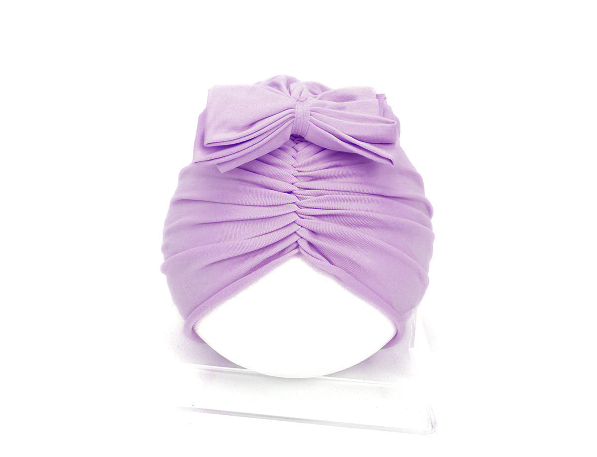 Cute Baby Girl Turban Hat