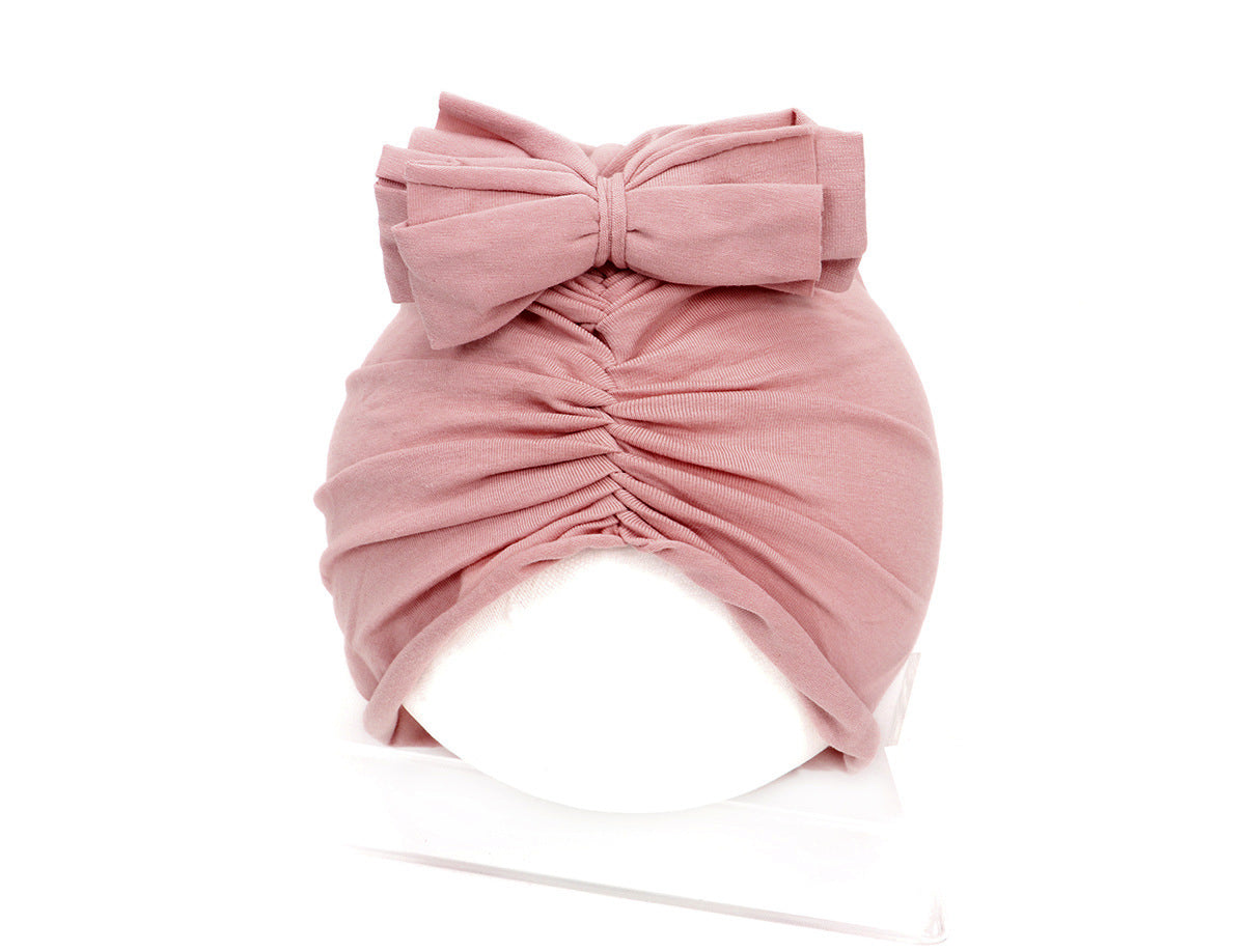 Cute Baby Girl Turban Hat