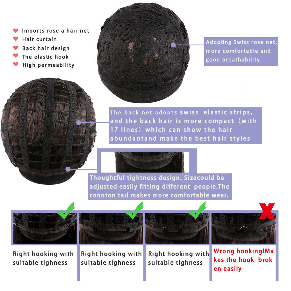 Short Curly Hair Wig side angle showcasing volume