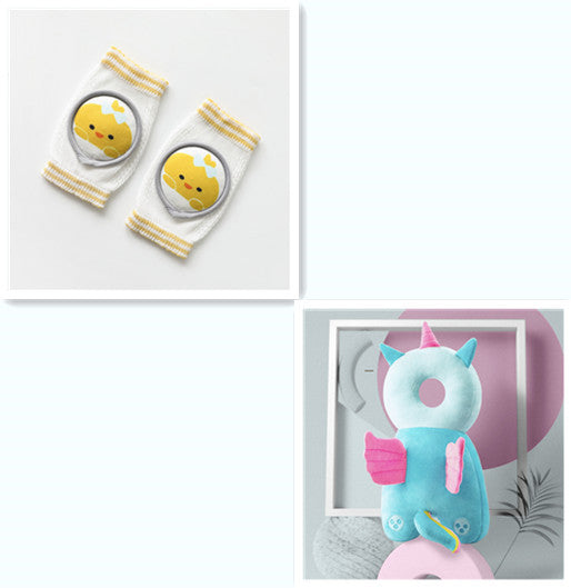 Cartoon Baby Knee Pad Set