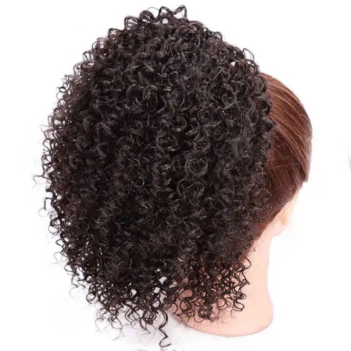 Women’s Short Curly Ponytail