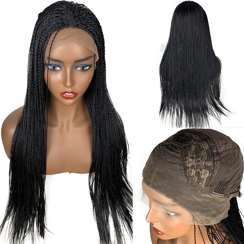 13x6 Braided Lace Front Wig versatile style for casual wear