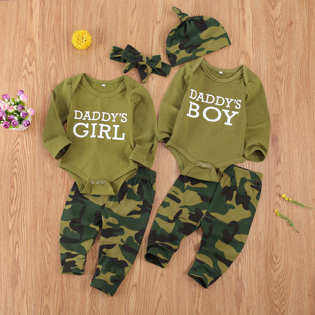 Trendy Camo Kids 2-Piece Set