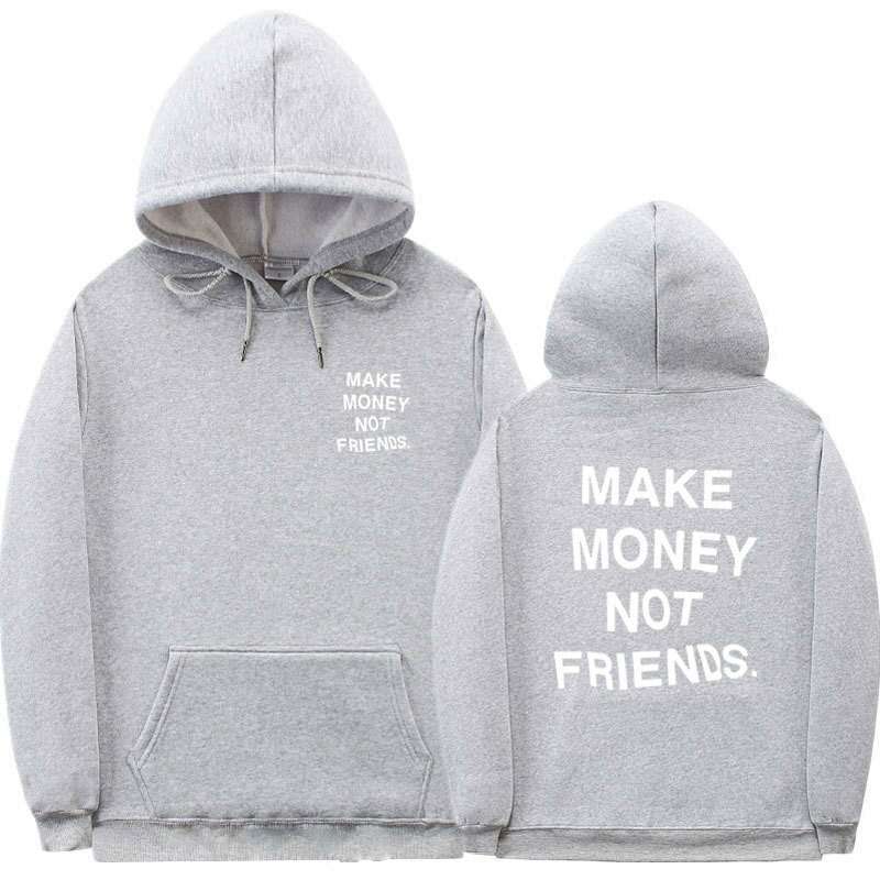 Trendy Fleece Pullover Hoodie