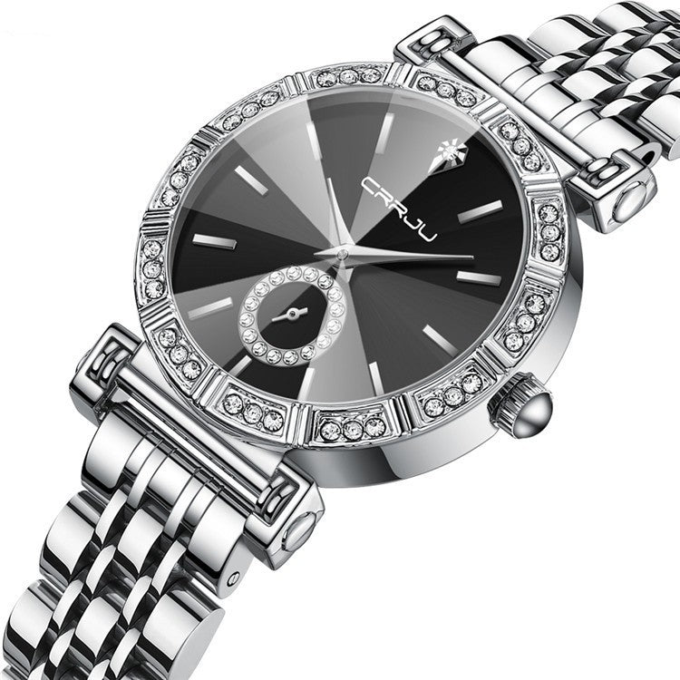 Women’s Diamond Steel Watch