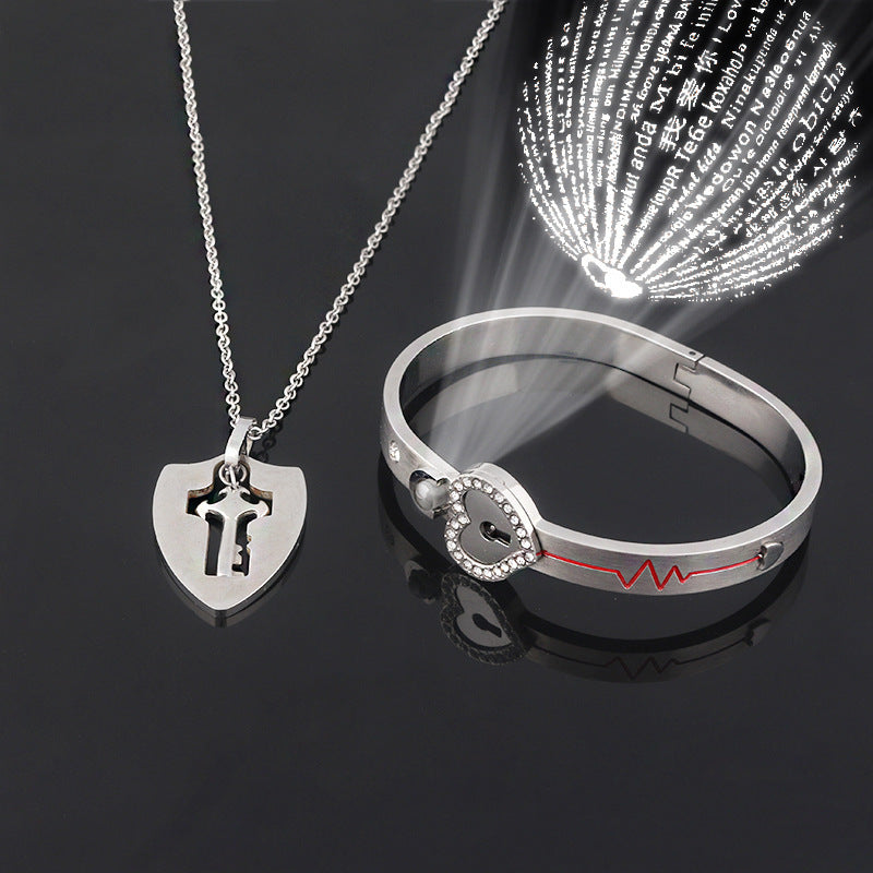 Titanium Steel Love Set