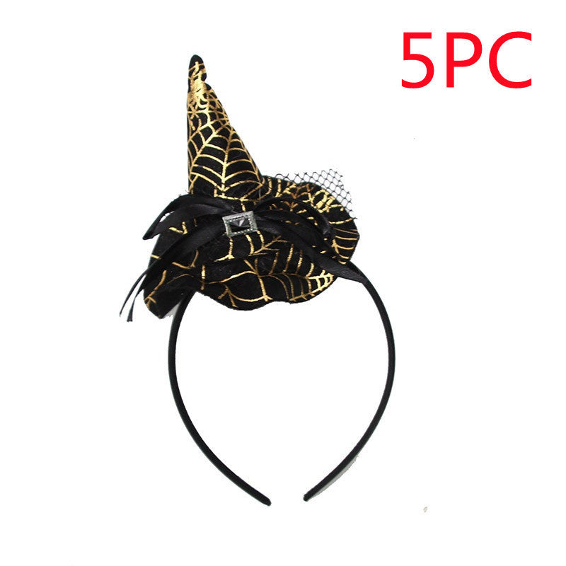 Halloween Headband colorful and festive design details