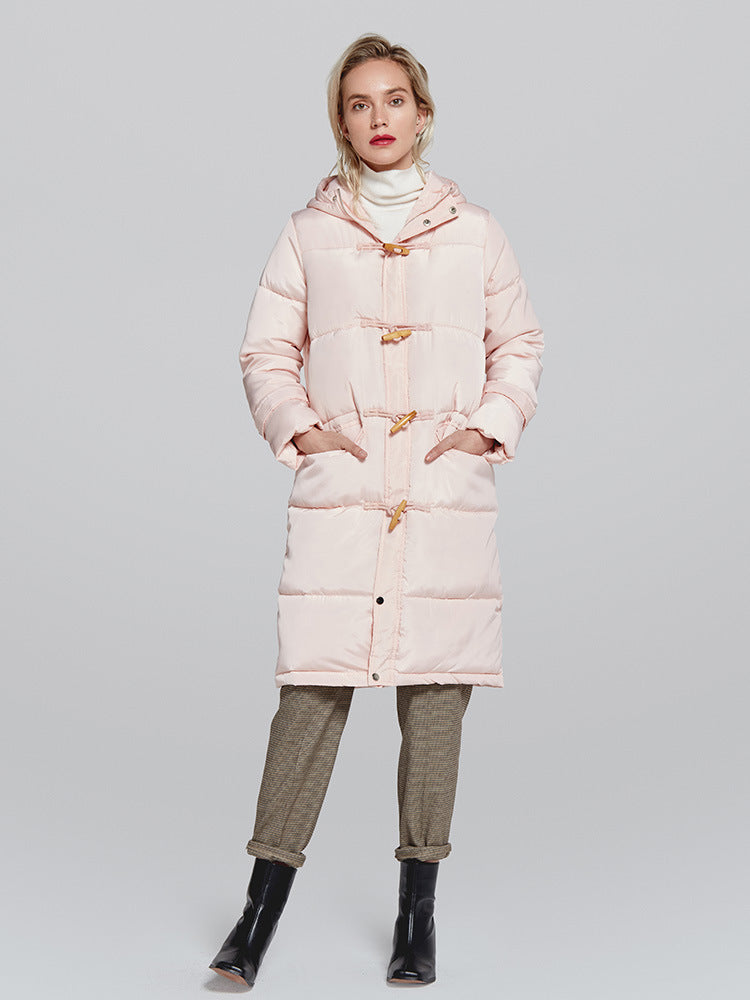 Model wearing Warm Casual Women’s Jacket styled for casual winter outings