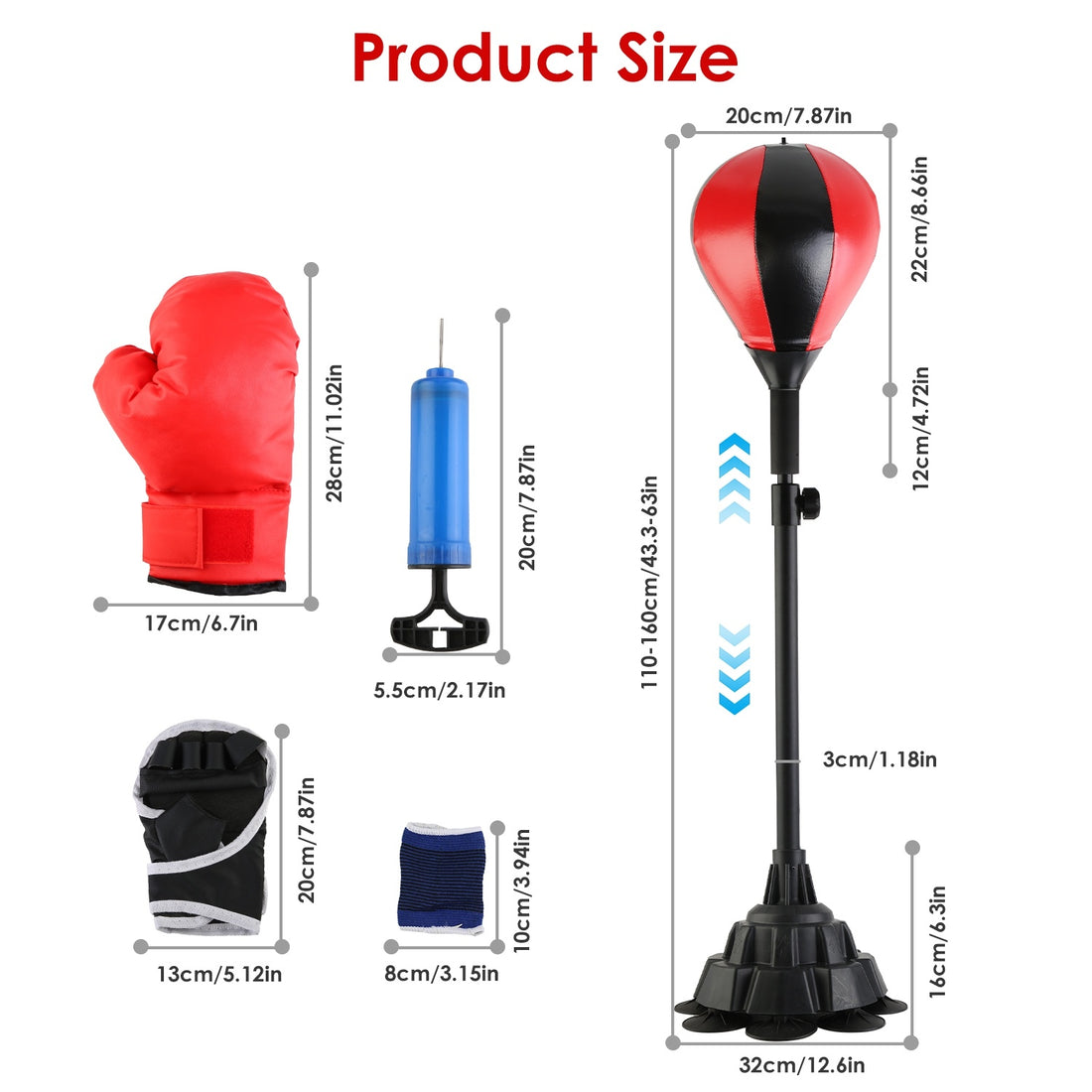 Adjustable Boxing Ball Stand