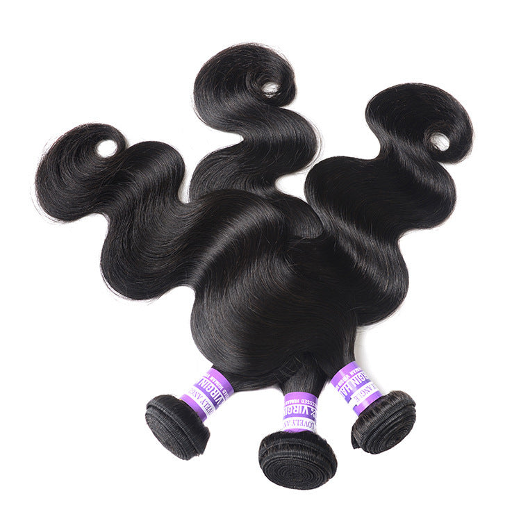 Brazilian Hair Bundles with Closure