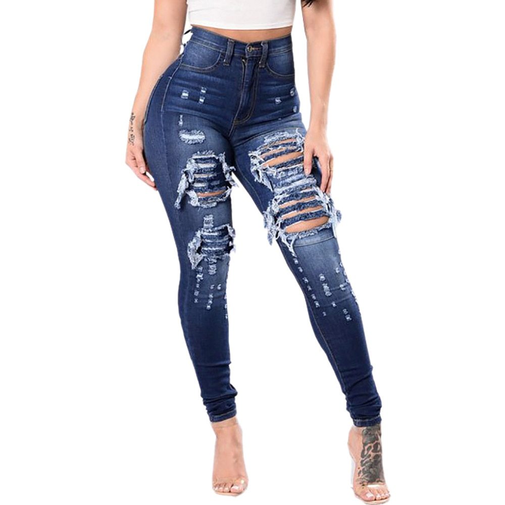 Women’s Ripped Denim Jeans