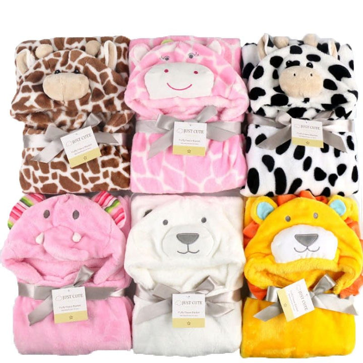 Baby Hooded Fleece Bath Towel