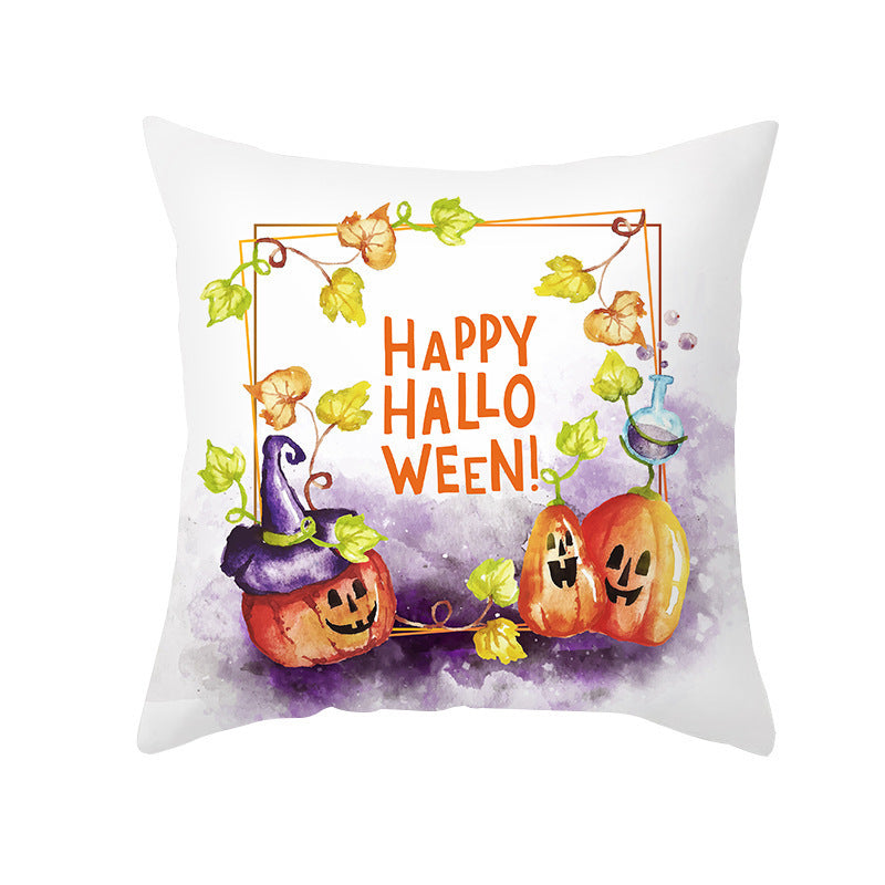 Halloween Pillowcase Pumpkin 🎃 – PP cotton filled pillow for soft comfort