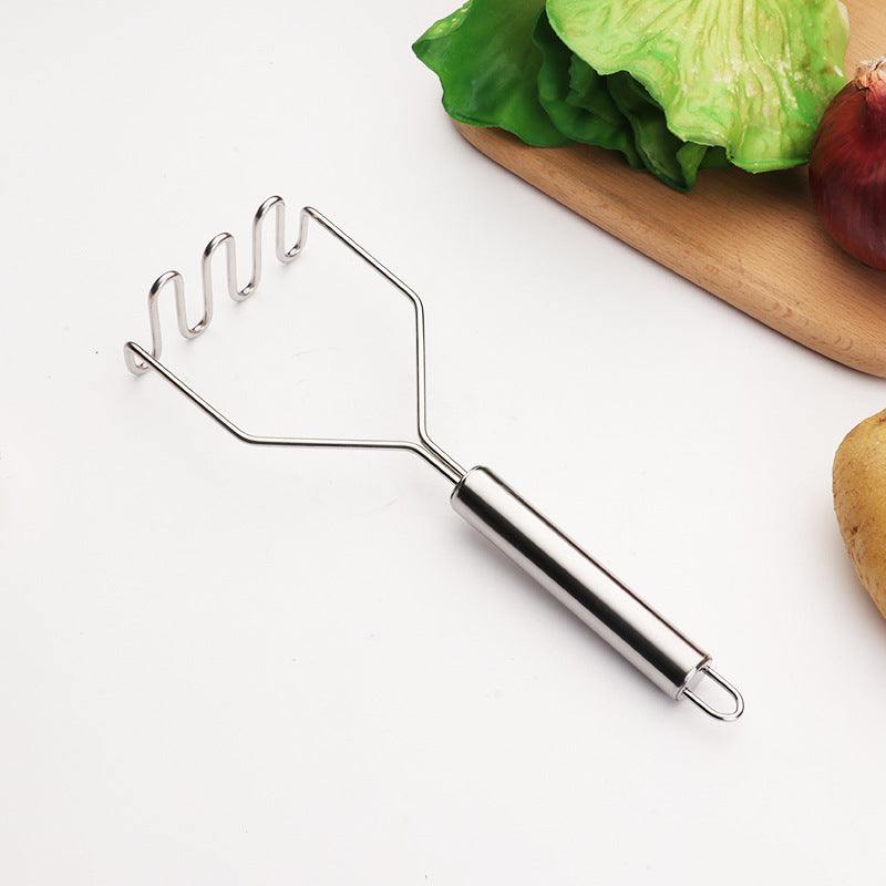 Potato Masher Thickened Stainless Steel Disc Manual Kitchen Tools