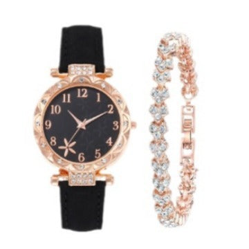 Trendy Fashion Quartz Watch Set