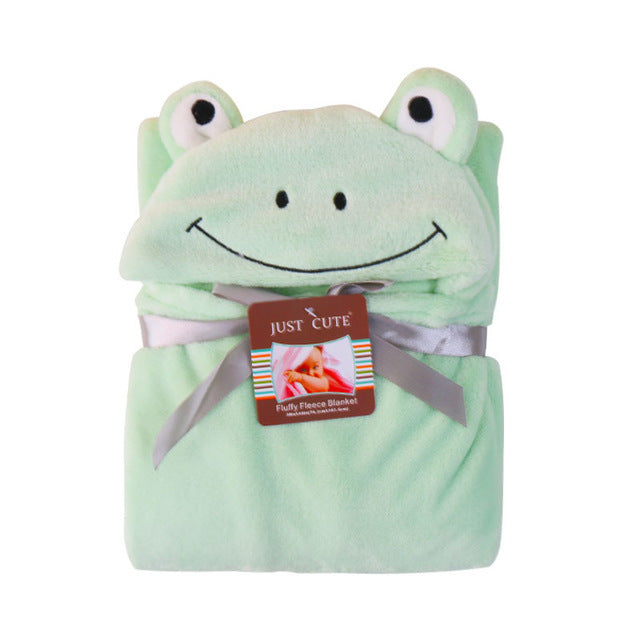 Baby Hooded Fleece Bath Towel