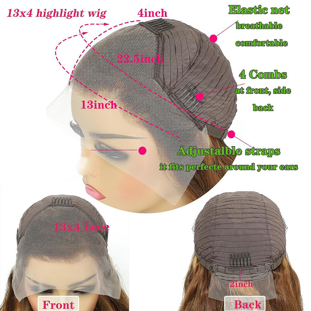 Human Hair Straight Lace Wig