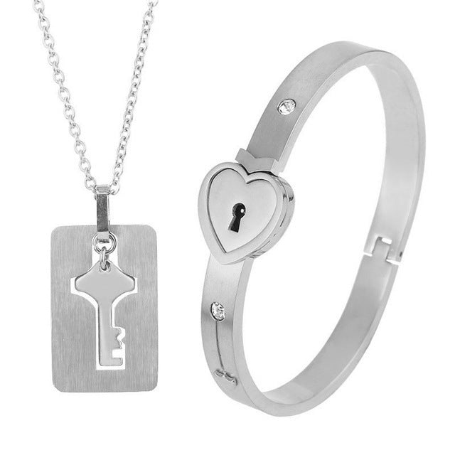 Titanium Steel Love Set