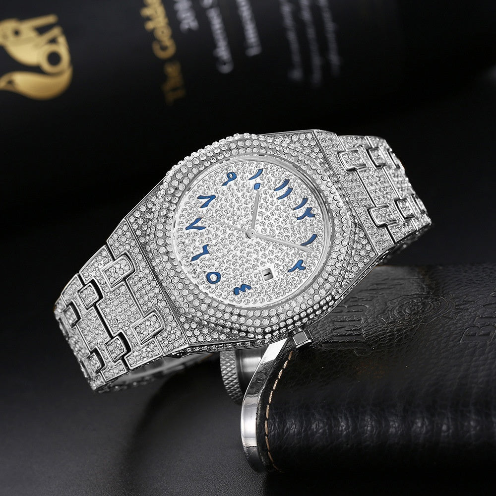 Full Diamond Quartz Watch