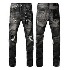Black Slim Fit Stretch Jeans
