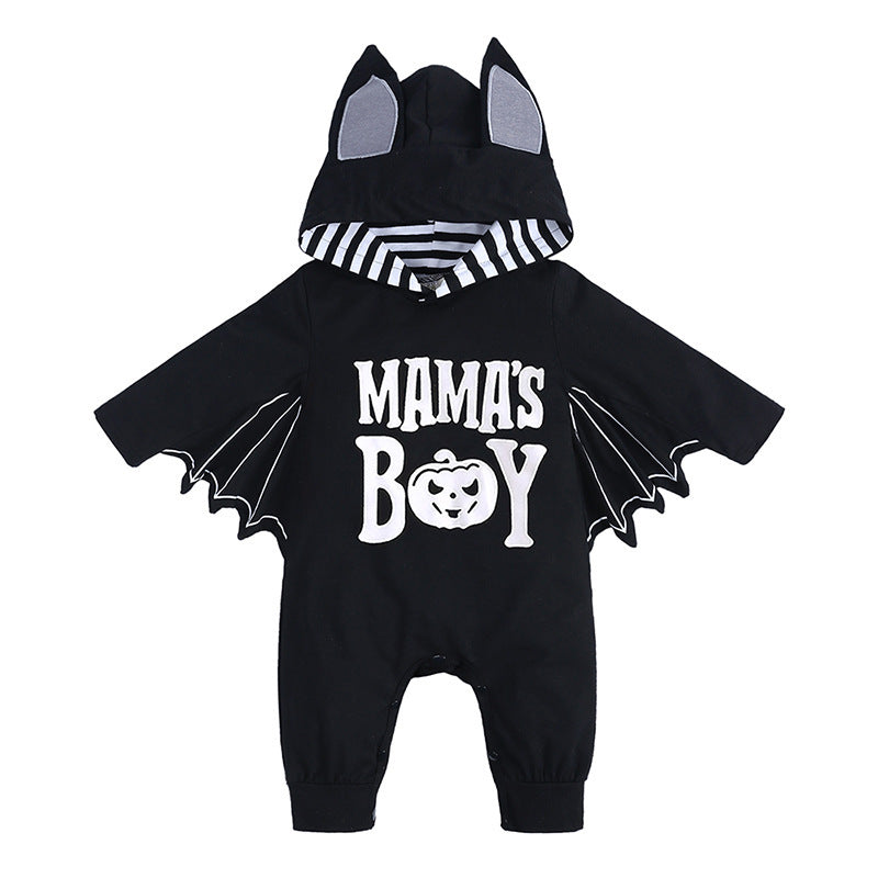 Halloween Batwing Baby Romper