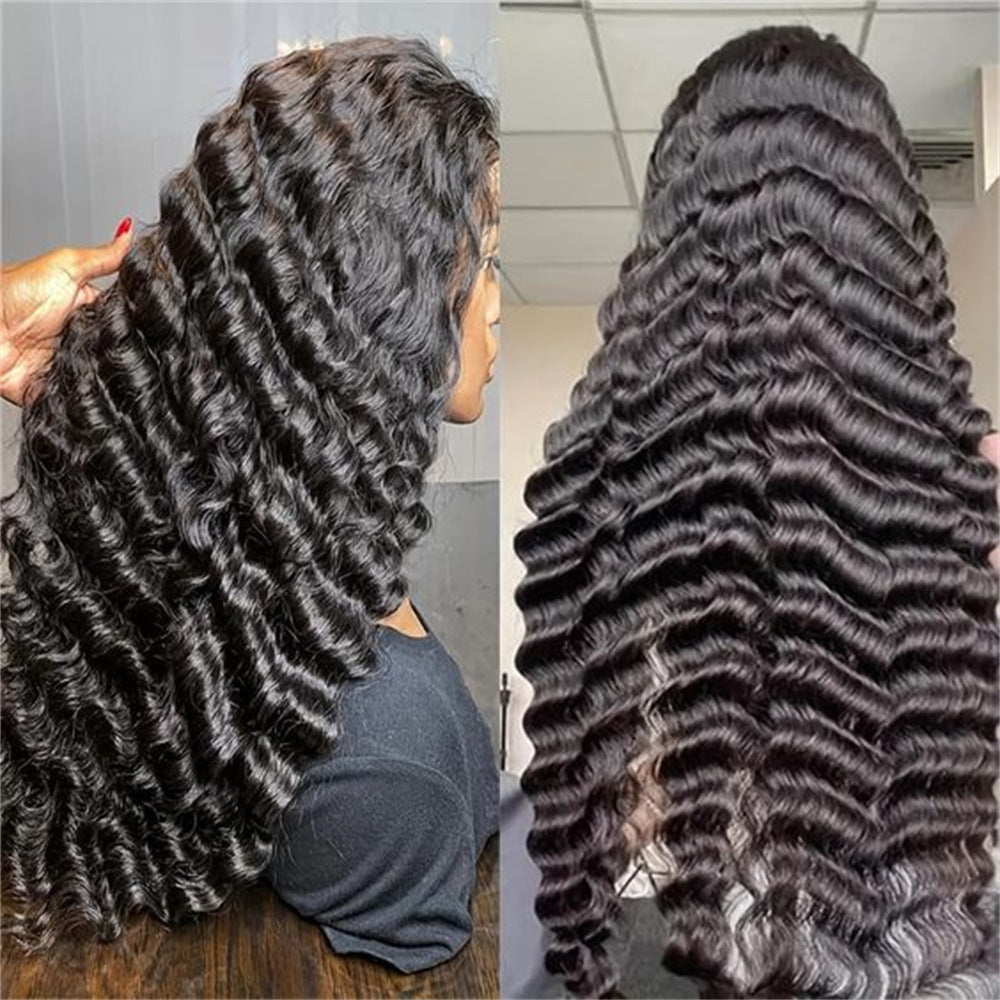 Deep Wave Human Hair Wig 13x4