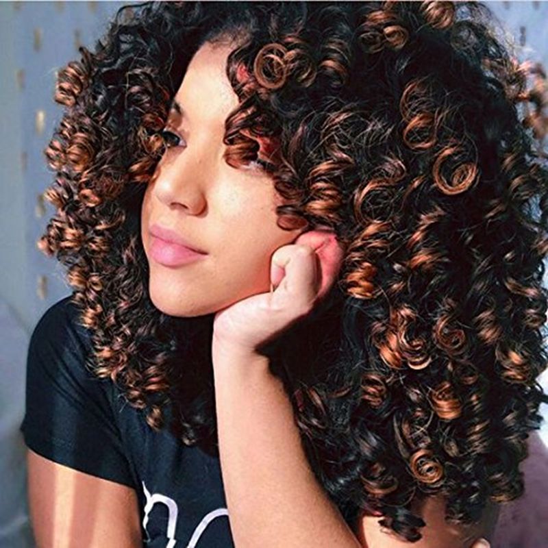 Soft Spring Curls Human Hair Wig