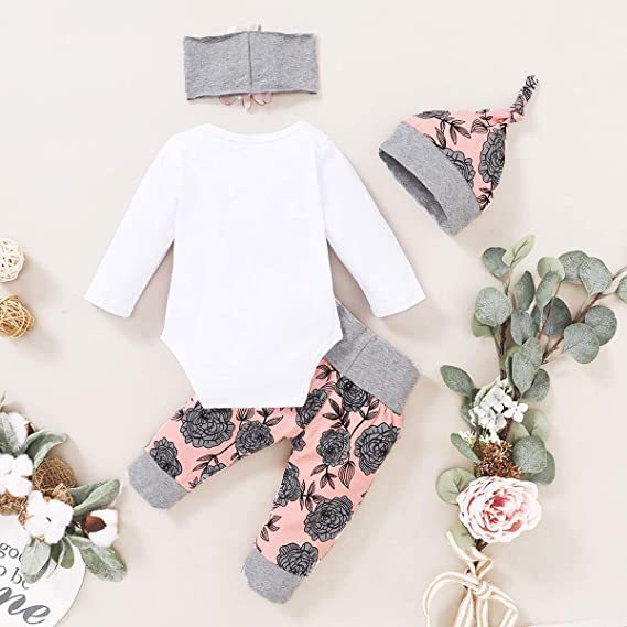 Baby Girl Floral Outfit Set