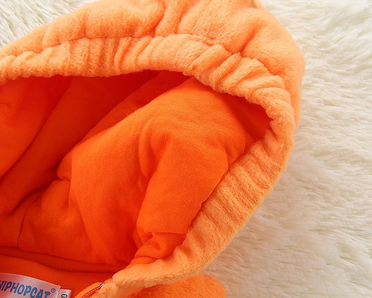 Cute Pumpkin Hooded Outfit