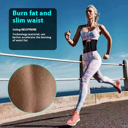 Violently Sweat Waistband Exercise Fitness Belly Contracting Weight Loss Waist Support Trainer