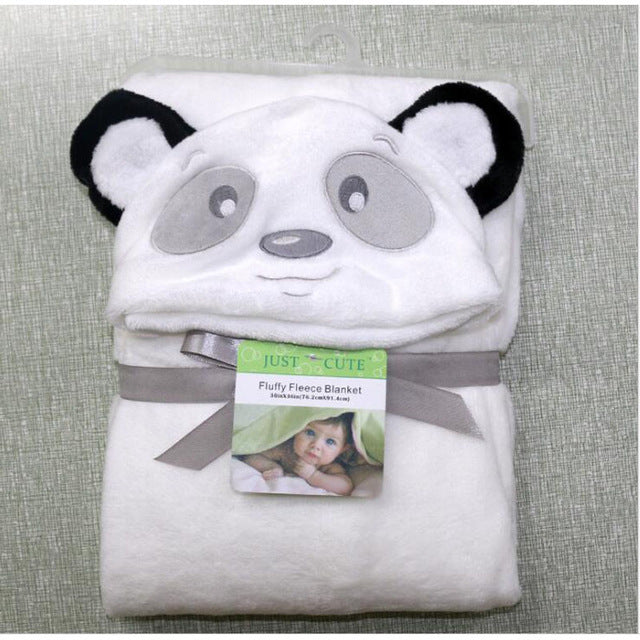 Baby Hooded Fleece Bath Towel