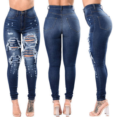 Women’s Ripped Denim Jeans