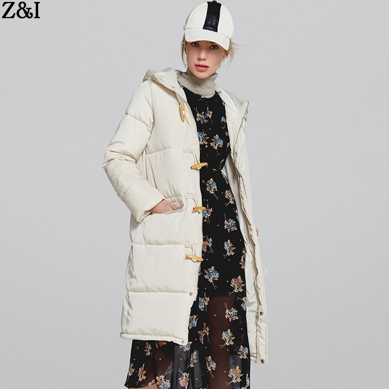 Side view Warm Casual Women’s Jacket side view showing slim fit design