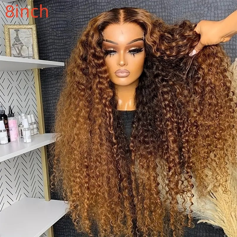 Wavy Tube Long Curly Wig