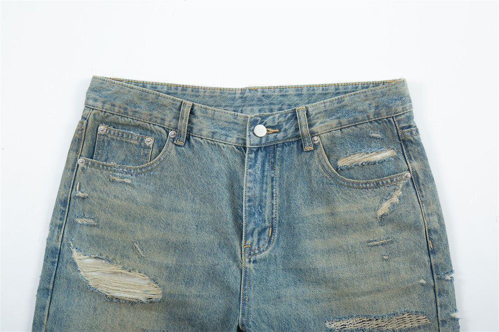 Loose Straight-Leg Pants