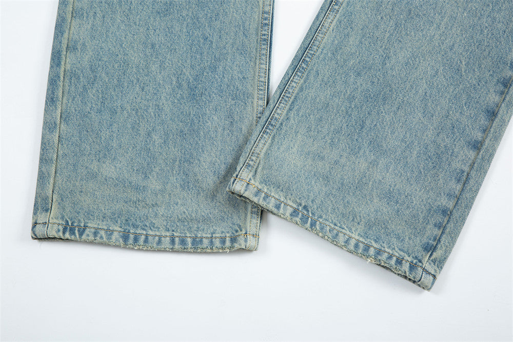 Loose Straight-Leg Pants