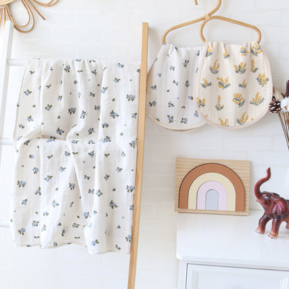 Baby Pat Towel Six-layer Gauze Bib Newborn Cotton Shoulder Pad Baby Bib Spitting-up Towel