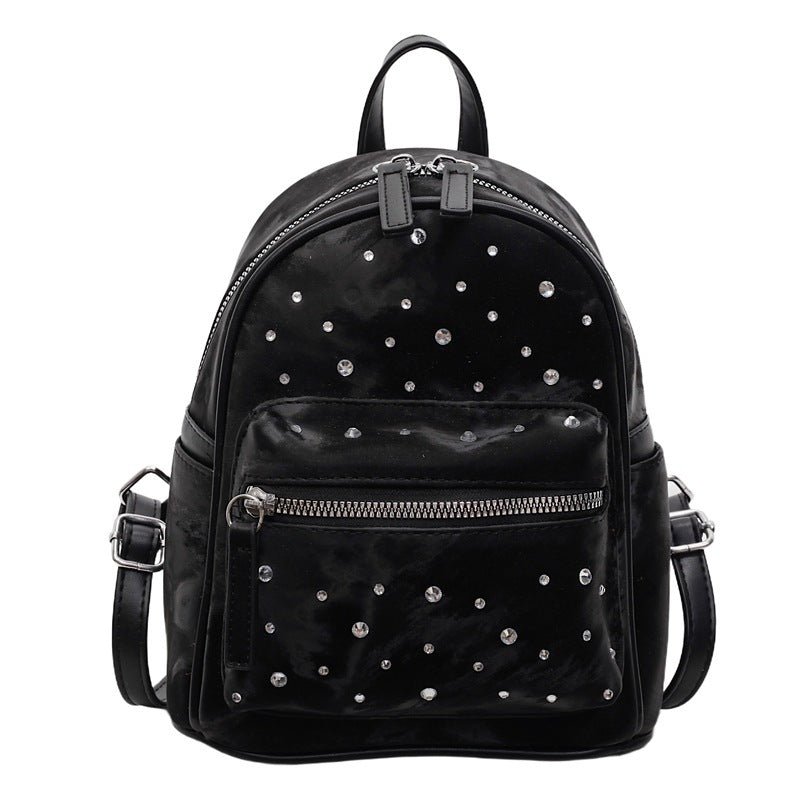 Diamond Embroidery Thread Backpack For Women