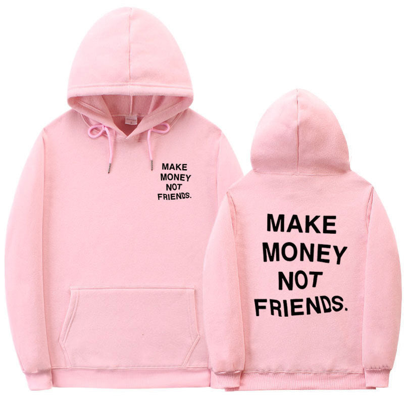 Trendy Fleece Pullover Hoodie