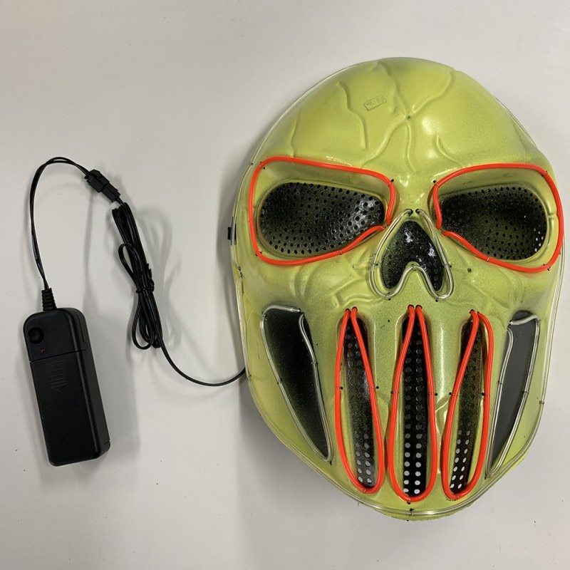 Halloween Mask side angle highlighting detailed features