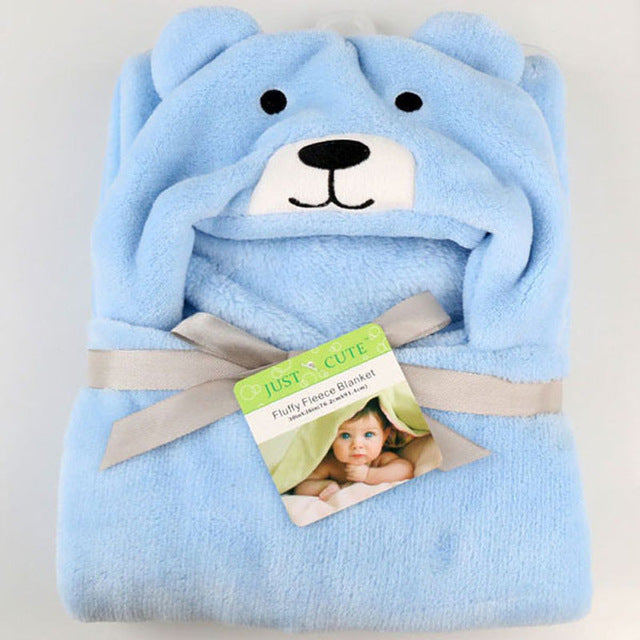 Baby Hooded Fleece Bath Towel