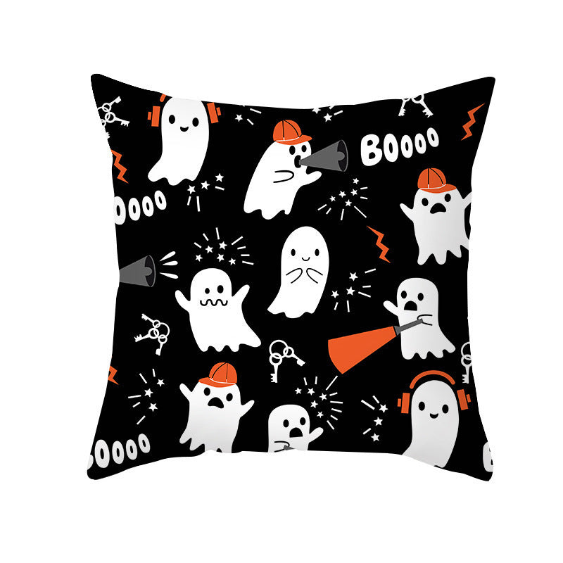 Halloween Pillowcase Pumpkin 🎃 – festive cushion for Halloween living room