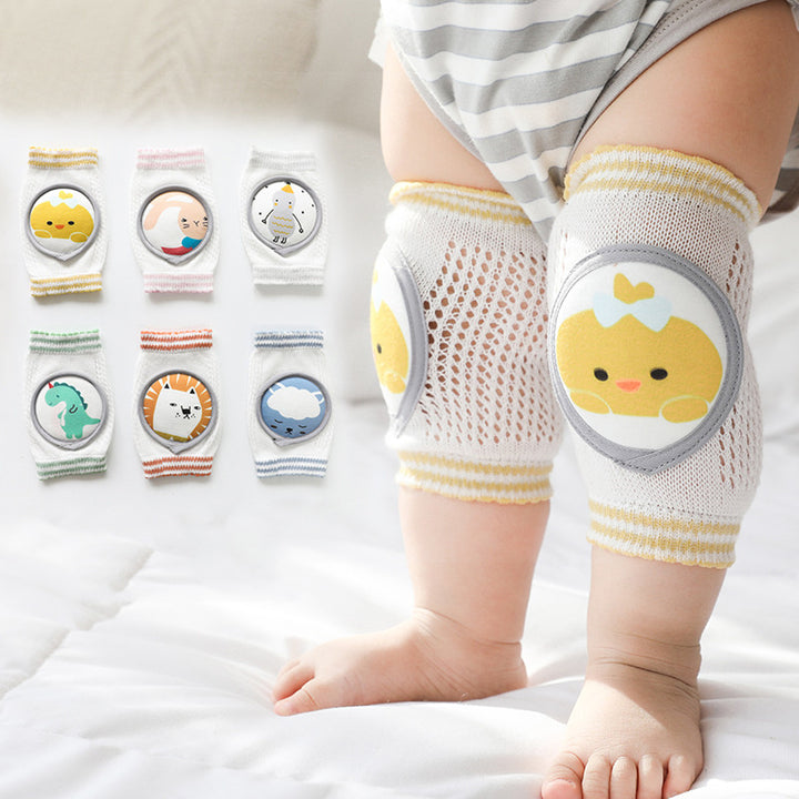 Cartoon Baby Knee Pad Set