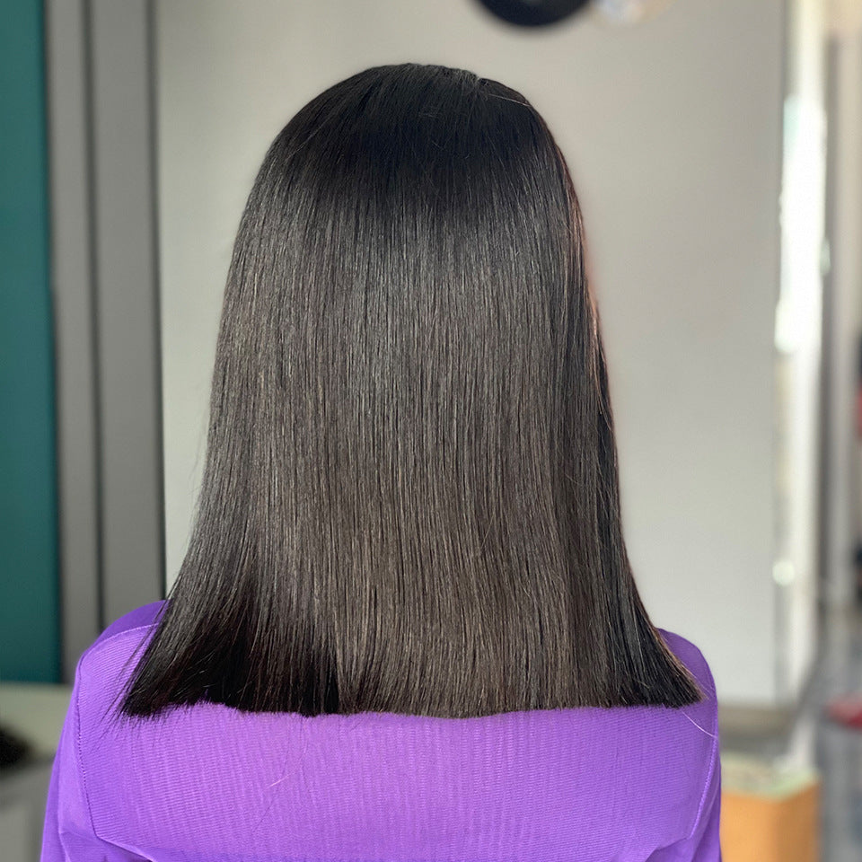 Human Hair Bob Wig 200%