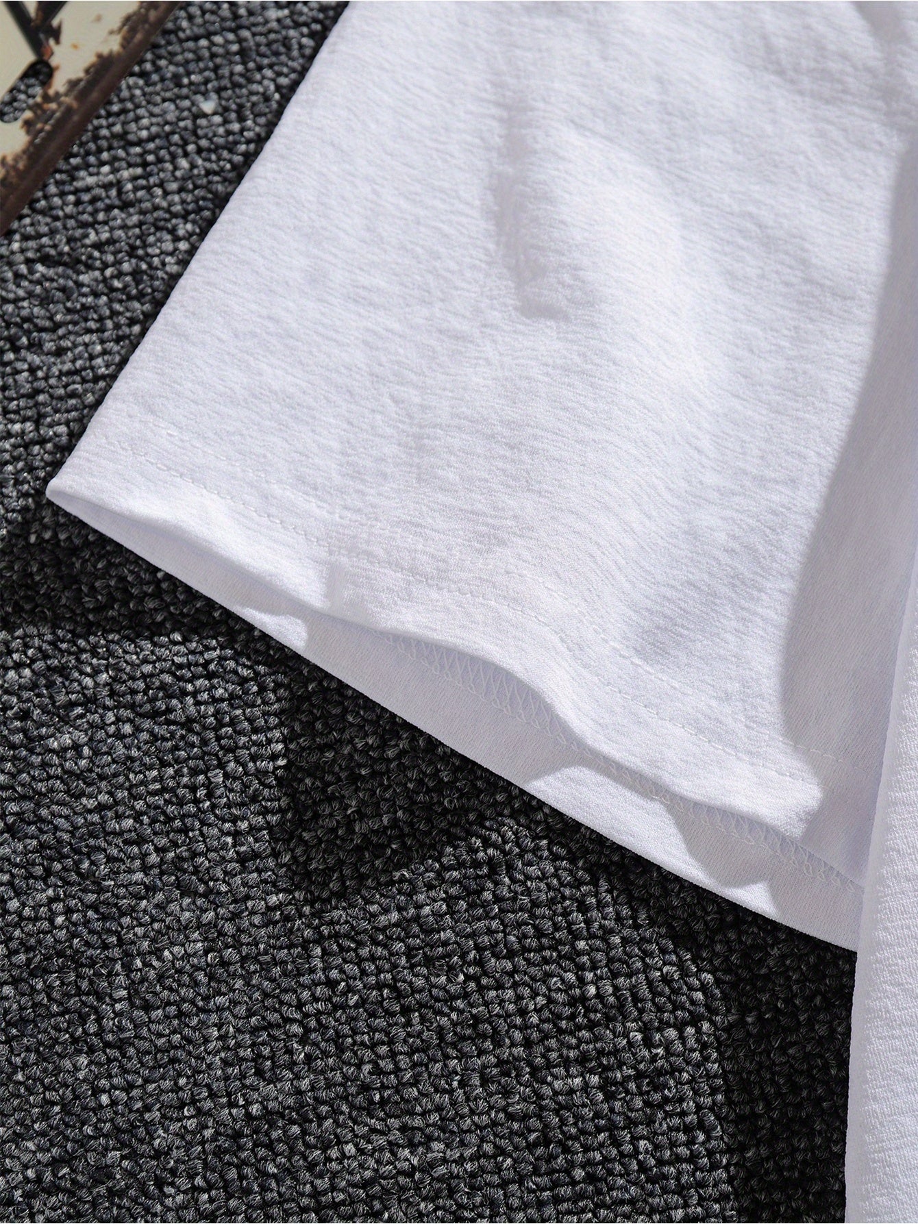 Loose Fit Hip Hop Print Tee