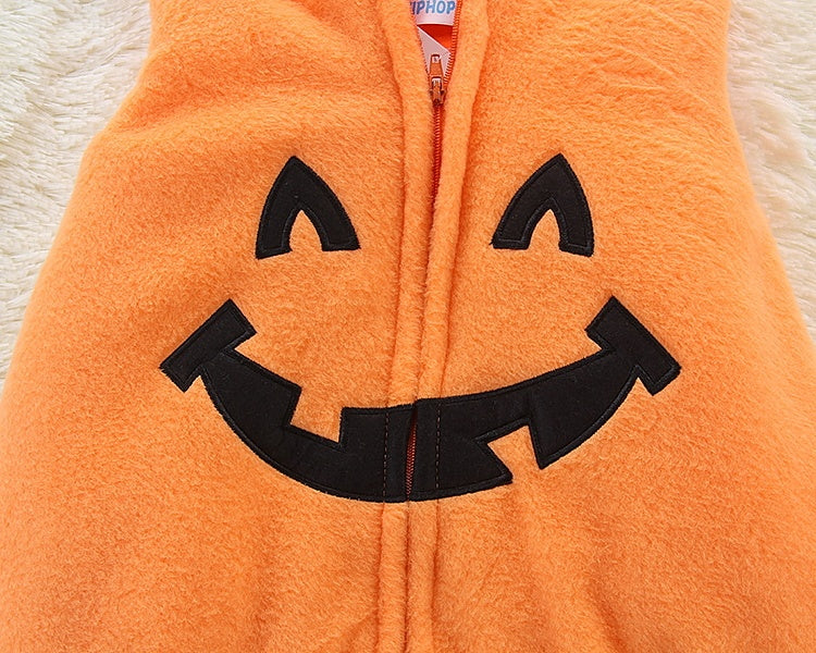 Cute Pumpkin Hooded Outfit