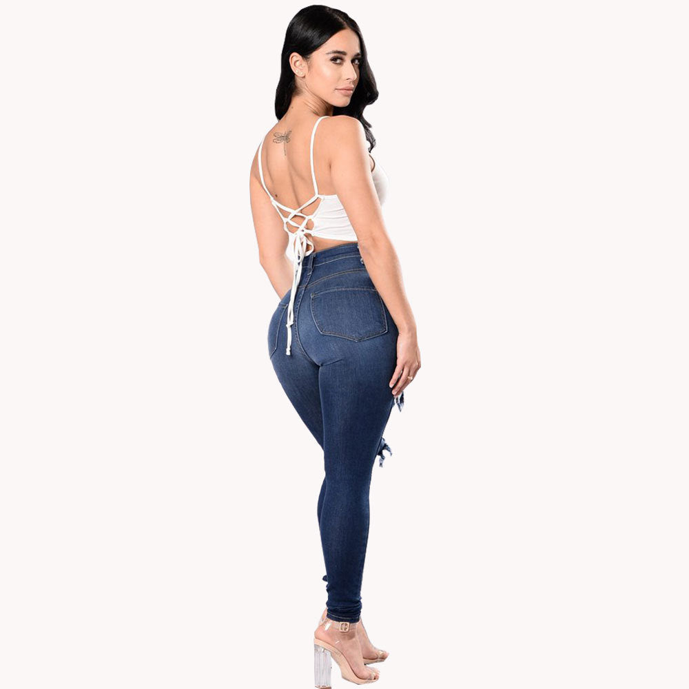 Women’s Ripped Denim Jeans